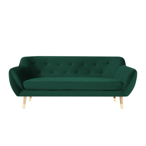 Divano a due posti verde scuro Amelie - Mazzini Sofas