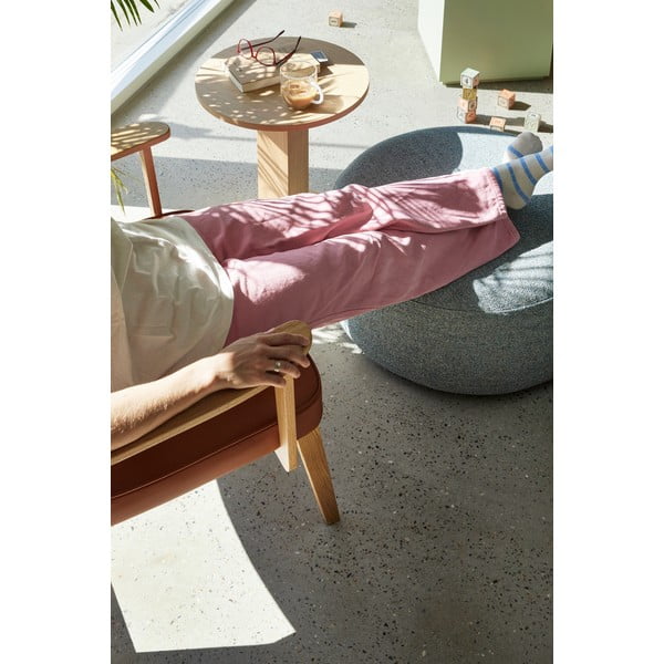 Pouf grigio Marshmellow - Hübsch-image-3