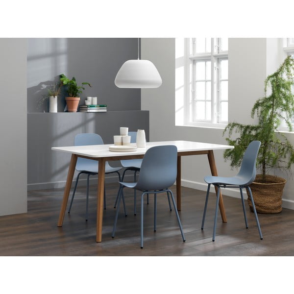 Set di 2 sedie grigio-blu Whitby - Unique Furniture-image-1