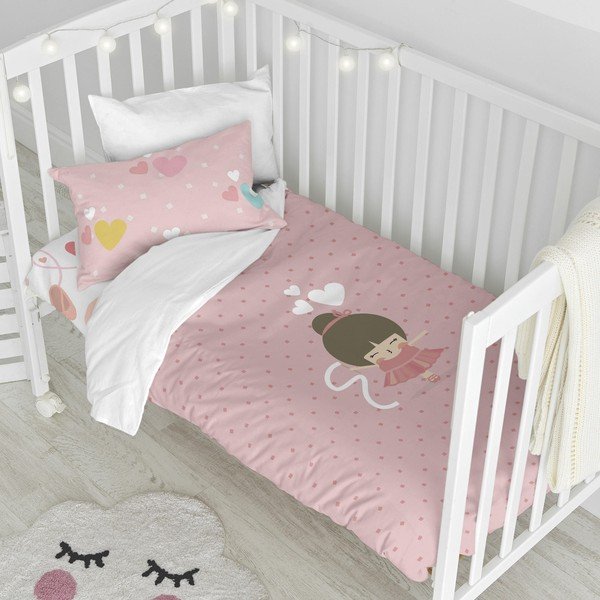 Lenzuolo per culla in cotone 115x145 cm Dancing - Mr. Fox-image-2