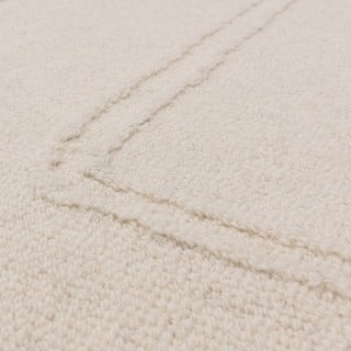 Tappeto in lana tessuta a mano color crema 120x170 cm Ada - Asiatic Carpets