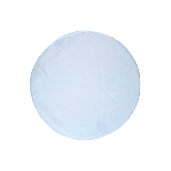Tappeto blu , Ø 120 cm Fox Liso - Universal