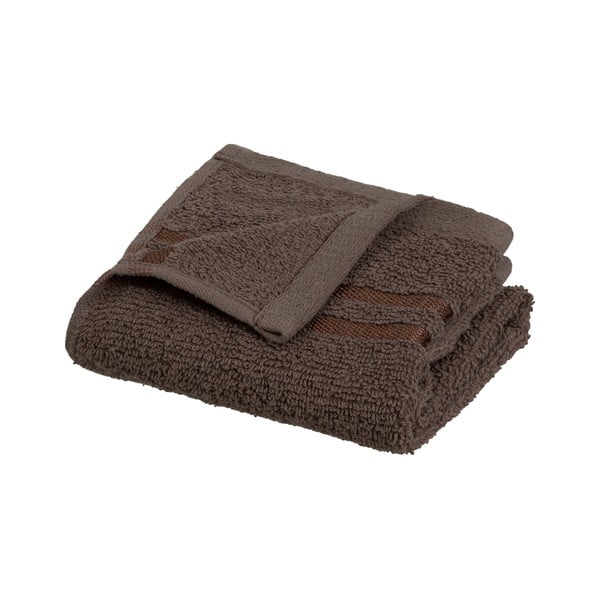 Asciugamano tipo terry marrone in cotone 30x50 cm Simple – Casa Selección