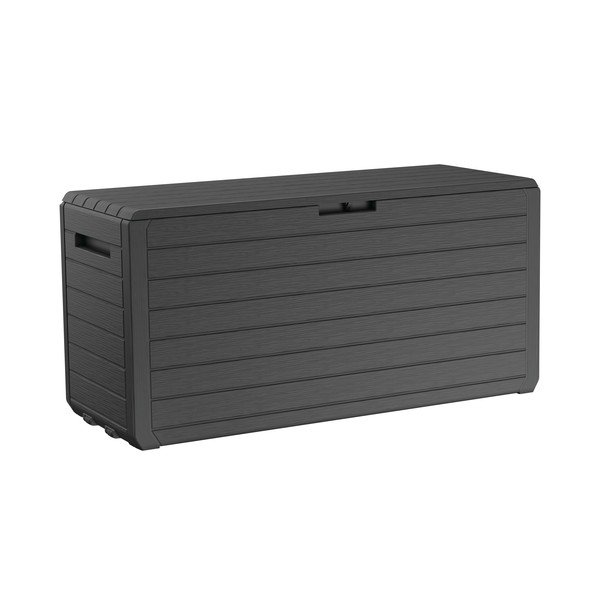 Contenitore da giardino grigio scuro in plastica Atlas – Keter