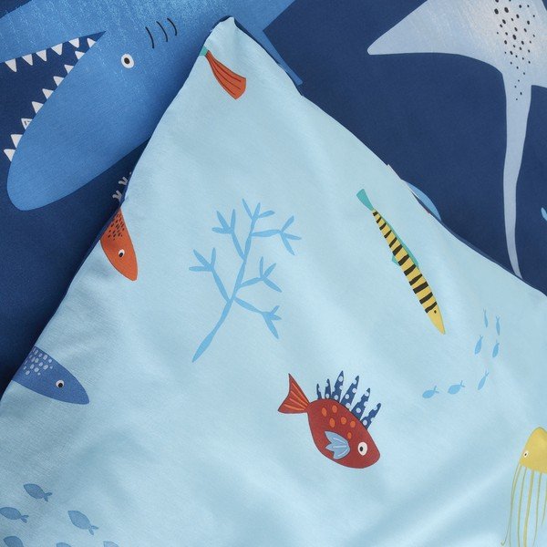 Biancheria da letto per bambini 200x135 cm Ocean Life - Catherine Lansfield-image-3