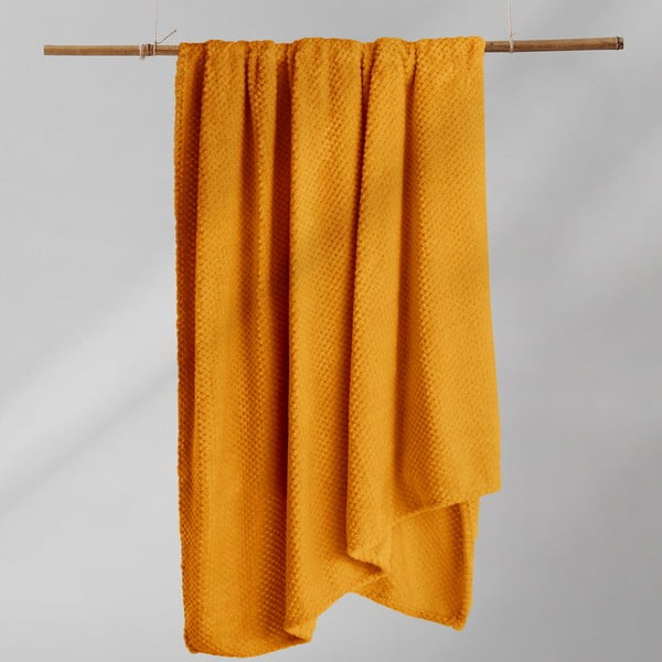 Coperta in microfibra arancione, 170 x 210 cm Henry - DecoKing-image-4