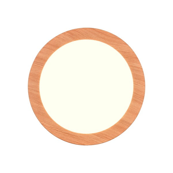 Plafoniera LED in colore naturale ø 26 cm Camillus - Reality-image-3