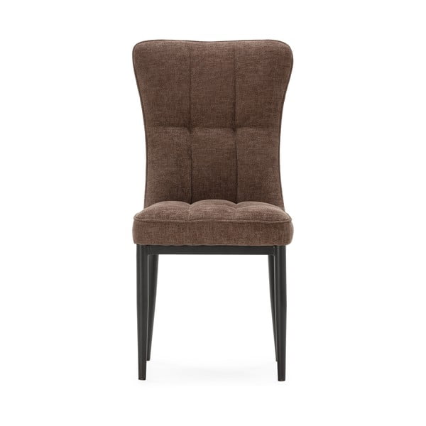 Sedie da pranzo in set marroni 2 pz Damon – Marckeric-image-3