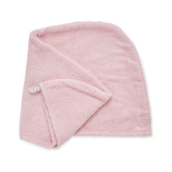 Asciugacapelli in cotone rosa ad asciugatura rapida in set da 2 20x13 cm Quick Dry - Catherine Lansfield-image-2