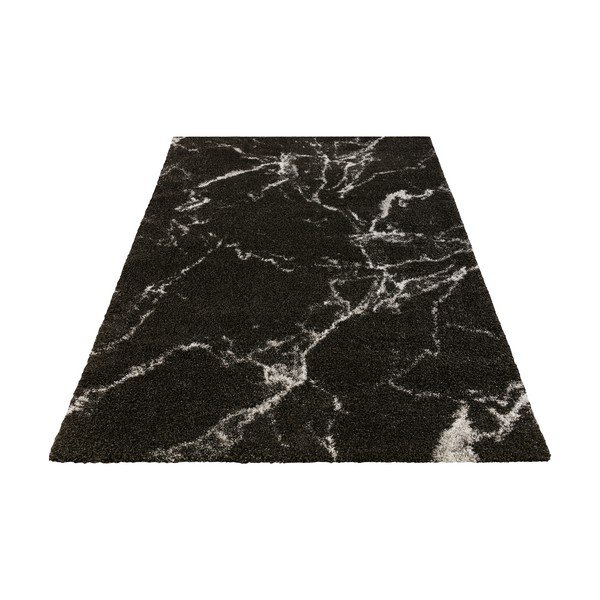 Tappeto nero , 80 x 150 cm Nomadic Mayrin - Mint Rugs-image-3