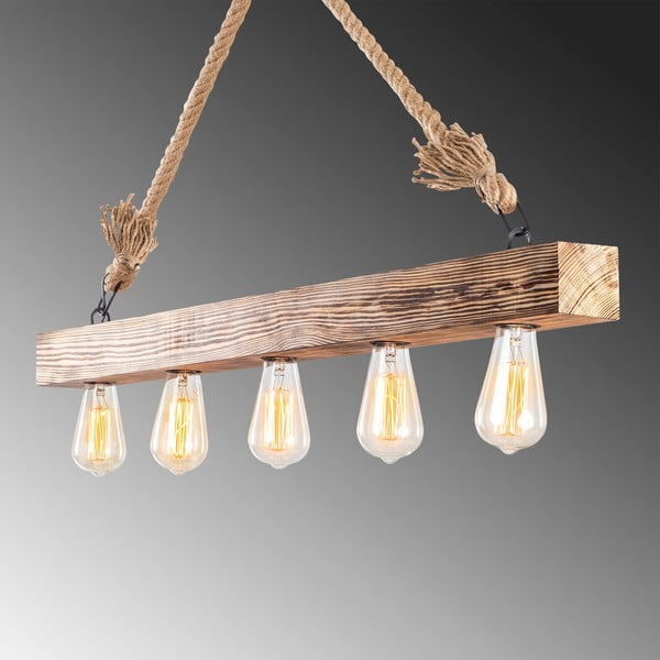 Lampadario di colore naturale Erebos – Opviq lights-image-4