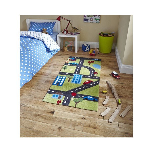 Tappeto per bambini Road, 70 x 140 cm Hong Kong - Think Rugs-image-1