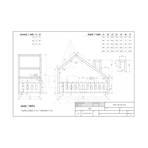 Letto per bambini 70x140 cm Dudu - Adeko-image-3