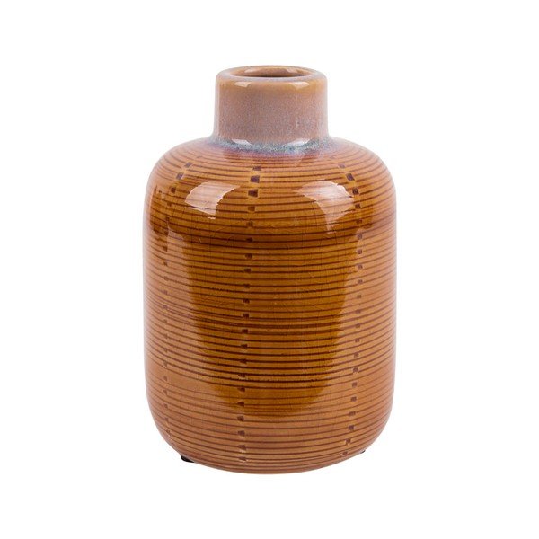 Vaso in ceramica arancione Bottle - PT LIVING