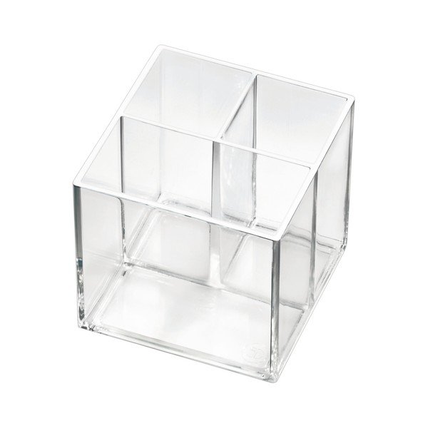 Organizzatore per cosmetici da bagno in plastica riciclata Cosmetic Cube - iDesign-image-2