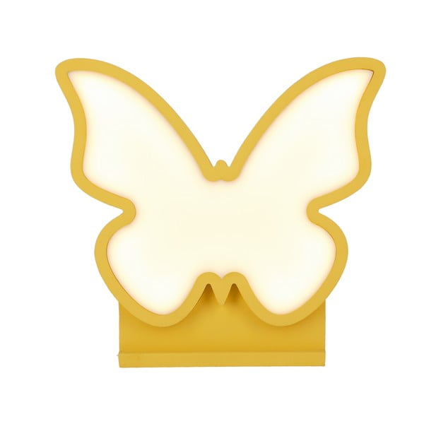 Lampada per bambini gialla Butterfly - Candellux Lighting