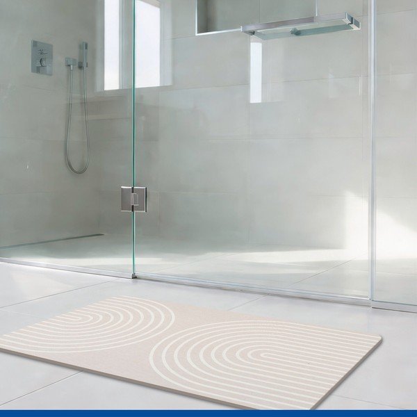 Tappetino per il bagno beige in diatomite 50x80 cm Nazca – Wenko-image-2