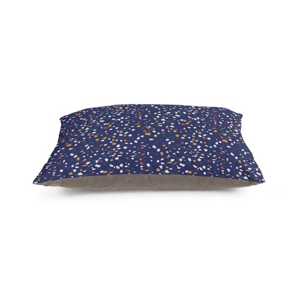 Cuscino di seduta XXL Blue Terrazzo, 120 x 80 cm - Really Nice Things