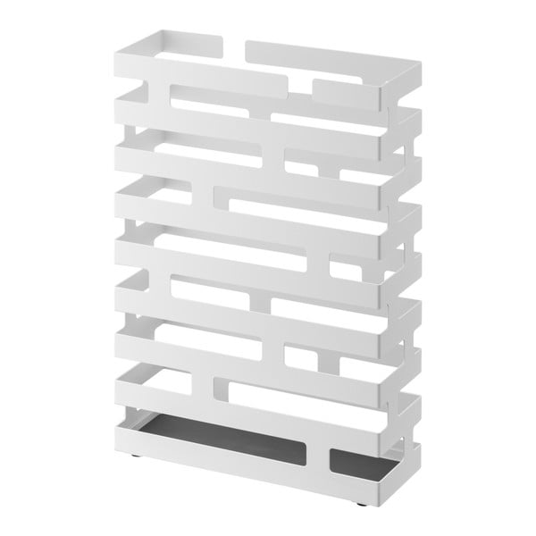 Portaombrelli bianco, larghezza 30 cm Brick - YAMAZAKI