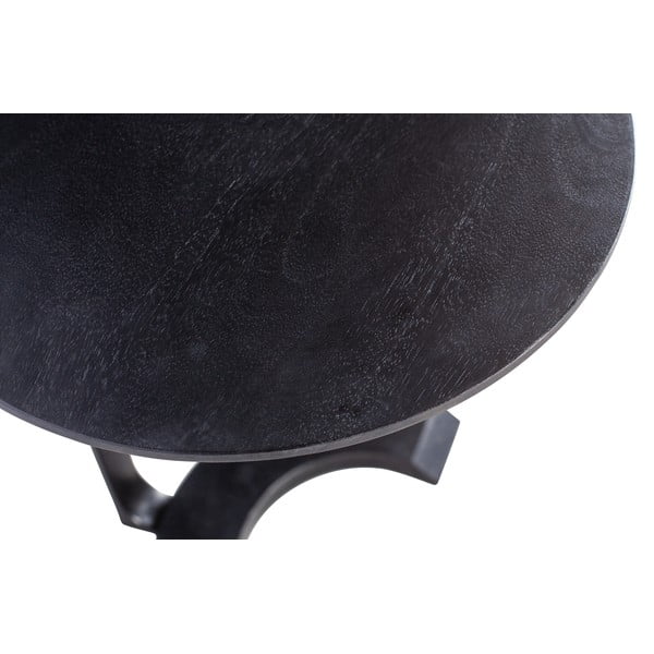 Tavolino in legno di mango nero - WOOOD-image-3
