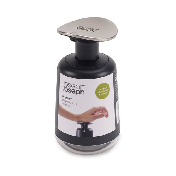 Distributore di sapone liquido grigio scuro Presto Presto™ - Joseph Joseph-image-3