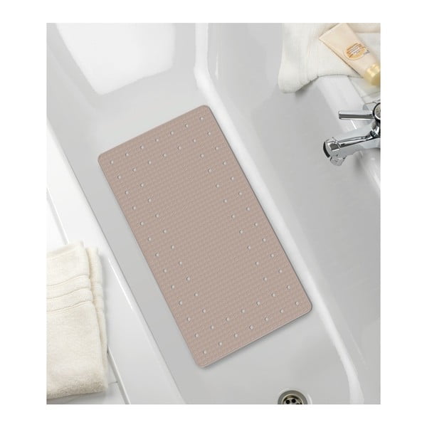 Tappeto da bagno antiscivolo grigio e beige , 69 x 39 cm Mirasol - Wenko