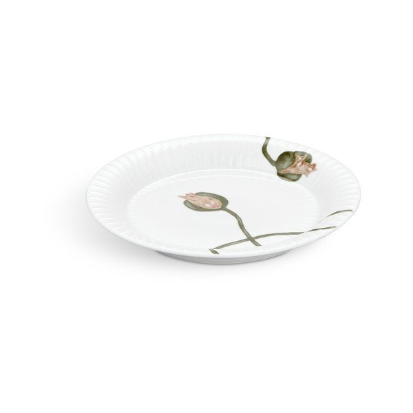 Piatto in porcellana bianca Poppy, ø 19 cm Hammershøi - Kähler Design