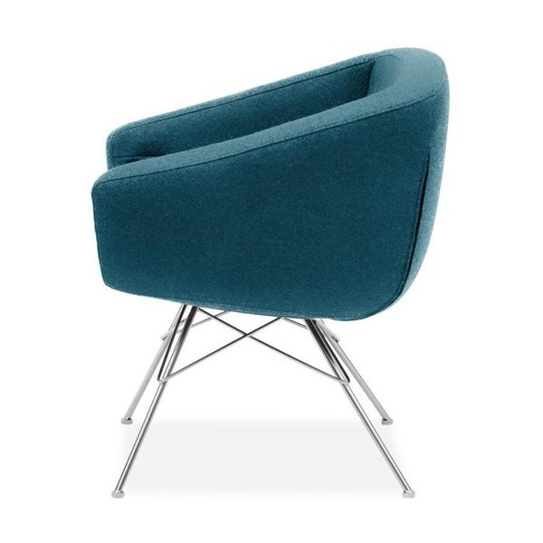 Poltrona turchese Aiko - Softline-image-2