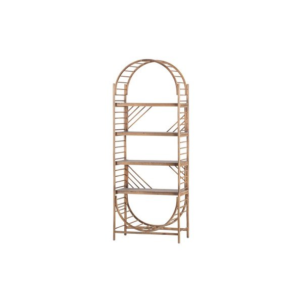 Scaffale in bambù di colore naturale 65x170 cm OriEnt - Basiclabel-image-1