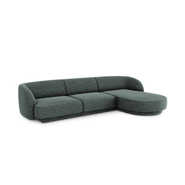 Divano angolare verde scuro (angolo destro) Miley - Micadoni Home-image-2