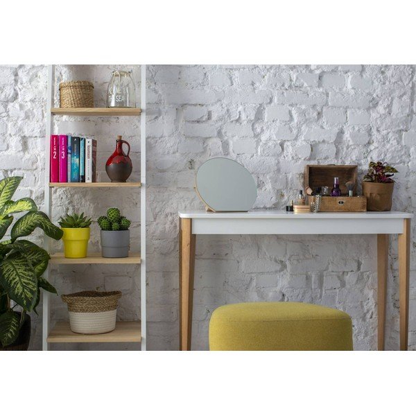 Supporto bianco con ripiani Ashme - Ragaba-image-3