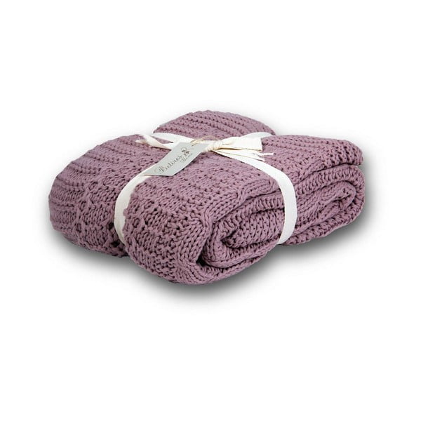 Copriletto rosa Teto, 130 x 170 cm - Homemania Decor-image-1