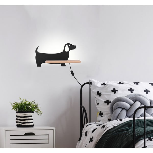 Apparecchio nero per bambini Dog - Candellux Lighting-image-1