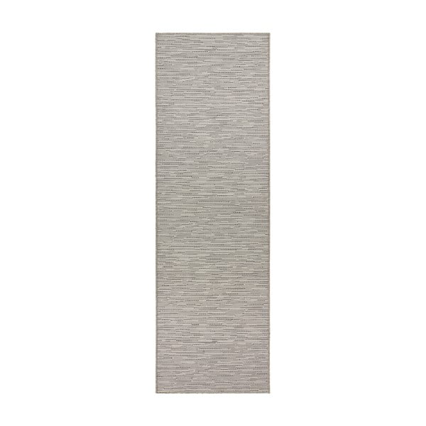 Runner grigio , 80 x 500 cm Nature - BT Carpet