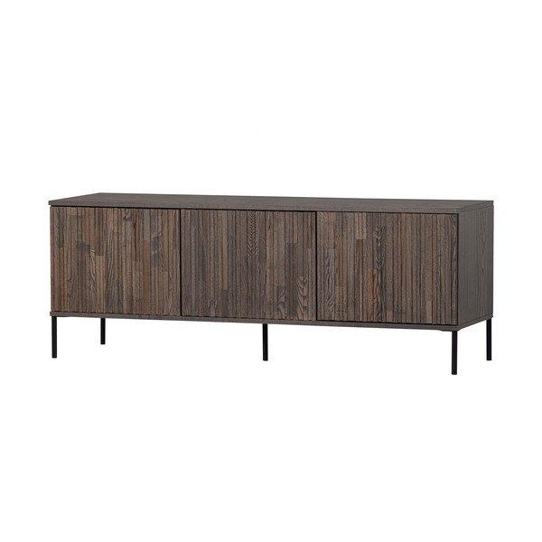 Mobile TV marrone con effetto frassino 150x56x44 cm Gravure – WOOOD-image-2