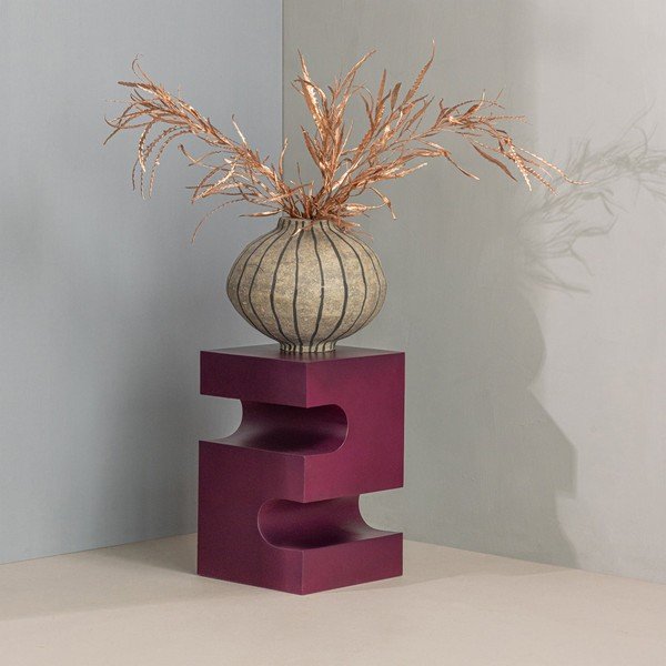 Tavolino in metallo 30x30 cm Jessa – WOOOD-image-1