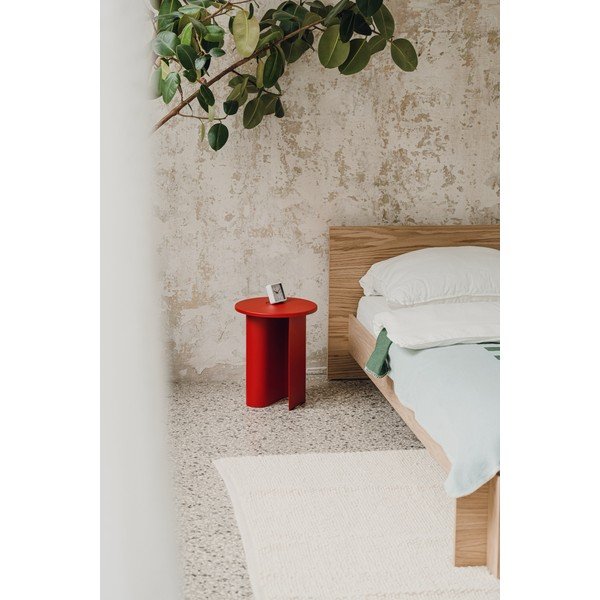 Tavolino rotondo in metallo ø 35 cm Sato – noo.ma-image-3