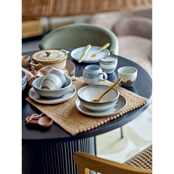 Set da pranzo in pietra 12 pz Paula – Bloomingville-image-1