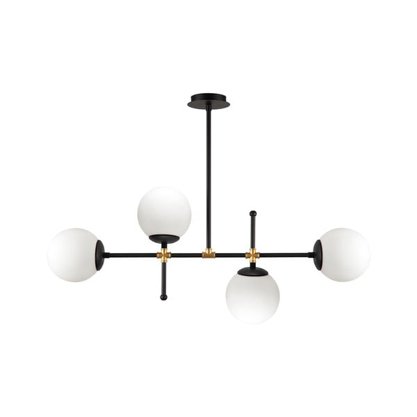 Apparecchio a sospensione nero, altezza 57 cm Kruva - Squid Lighting-image-2