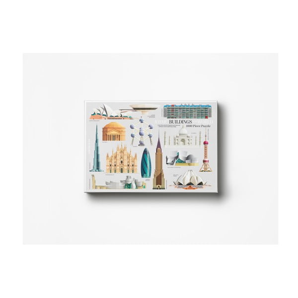 Puzzle (numero di parti 1000) Iconic Buildings – Printworks-image-1