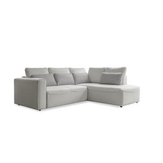 Divano letto angolare crema (variabile) Homely Tommy - Miuform