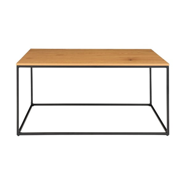 Tavolino con piano in rovere decorato, 90 x 60 cm Vita - House Nordic-image-1