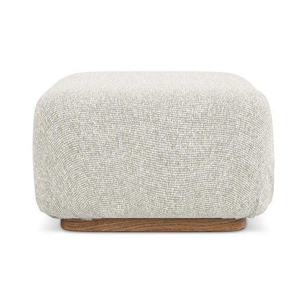 Poggiapiedi componibile color crema Ailani – Makamii