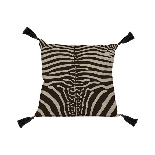 Cuscino decorativo Borlas Zebra, 45 x 45 cm - Really Nice Things