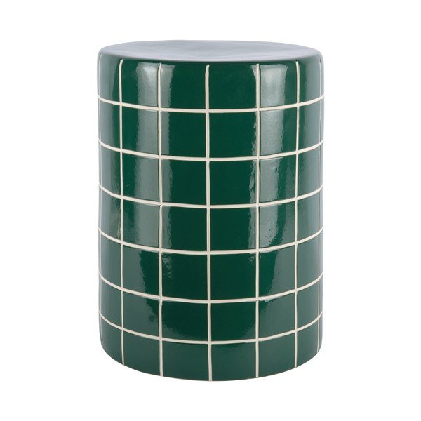 Tavolino rotondo in ceramica ø 33 cm Retro Tiles – Leitmotiv