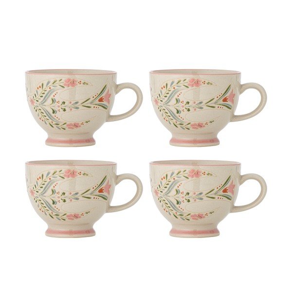 Tazzine in set bianche in ceramica 4 pz 400 ml Rosalynde – Bloomingville