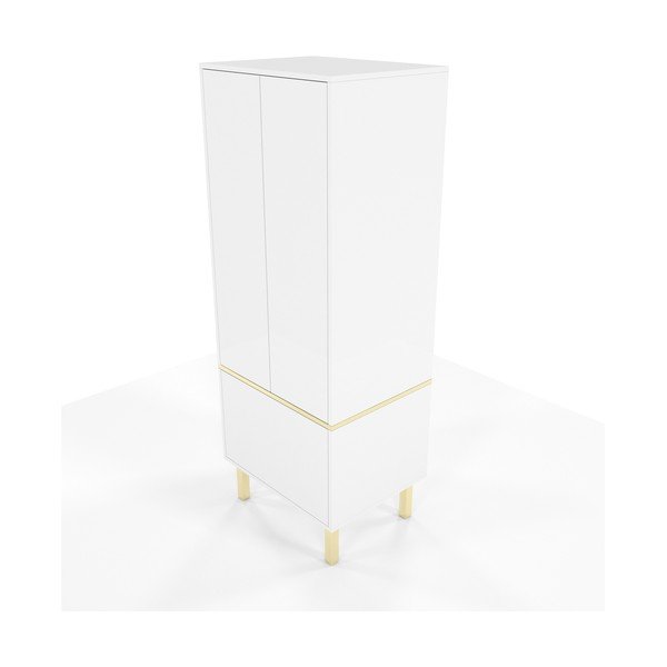 Armadio bianco 70x185 cm Magica - Skandica-image-3