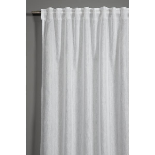 Tenda bianca 245x140 cm Jacquard-Voile - Gardinia