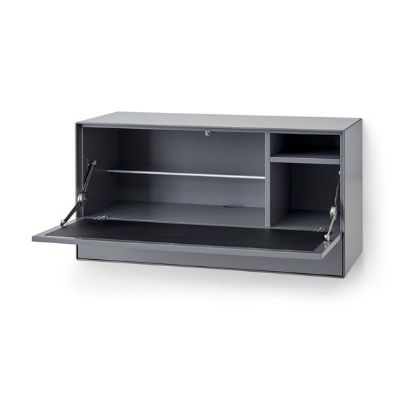Armadio multifunzione a parete grigio grafite Edge by Hammel - Hammel Furniture-image-3