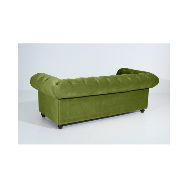 Divano Orleans Velvet verde, 216 cm - Max Winzer-image-4